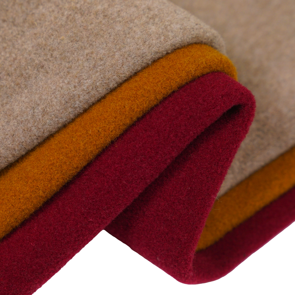 50% Bulu, 50% Gentian Lain, 750G/M, Unta Kuning, Kain Baldu, ML-DALAN-D